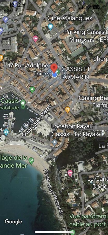 Au Coeur De Cassis Leilighet Eksteriør bilde